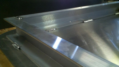 Trailer cargo compartment floor